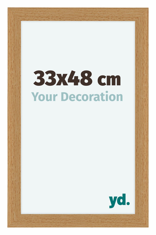 Como MDF Bilderrahmen 33x48cm Buche Vorne Vorne | Yourdecoration.at