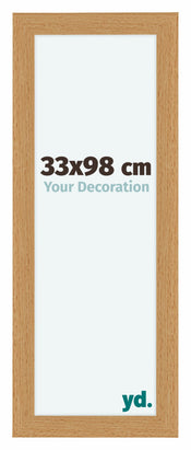 Como MDF Bilderrahmen 33x98cm Buche Vorne Vorne | Yourdecoration.at