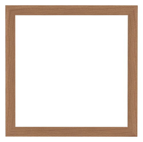 Como MDF Bilderrahmen 35x35cm Nussbaum Hell Vorne | Yourdecoration.at