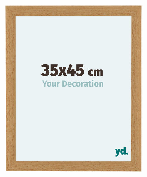 Como MDF Bilderrahmen 35x45cm Buche Vorne Messe | Yourdecoration.at