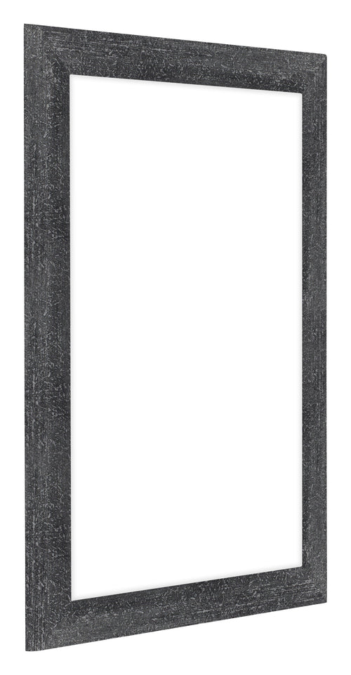 Como MDF Bilderrahmen 36x48cm Grau Gewischt Vorne Schrag | Yourdecoration.at