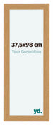 Como MDF Bilderrahmen 37 5x98cm Buche Vorne Messe | Yourdecoration.at