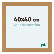 Como MDF Bilderrahmen 40x40cm Buche Vorne Messe | Yourdecoration.at