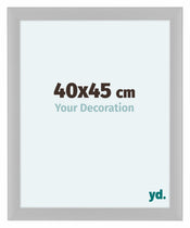 Como MDF Bilderrahmen 40x45cm Weiss Matt Vorne Messe | Yourdecoration.at