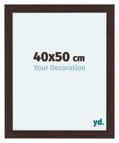 Como MDF Bilderrahmen 40x50cm Eiche Dunkel Vorne Messe | Yourdecoration.at