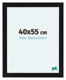 Como MDF Bilderrahmen 40x55cm Schwarz Matt Vorne Messe | Yourdecoration.at