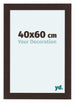 Como MDF Bilderrahmen 40x60cm Eiche Dunkel Vorne Messe | Yourdecoration.at