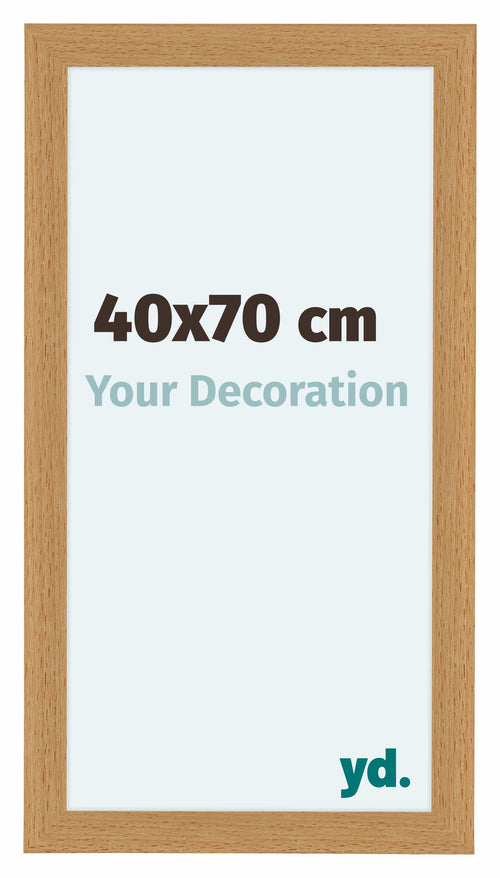 Como MDF Bilderrahmen 40x70cm Buche Vorne Messe | Yourdecoration.at