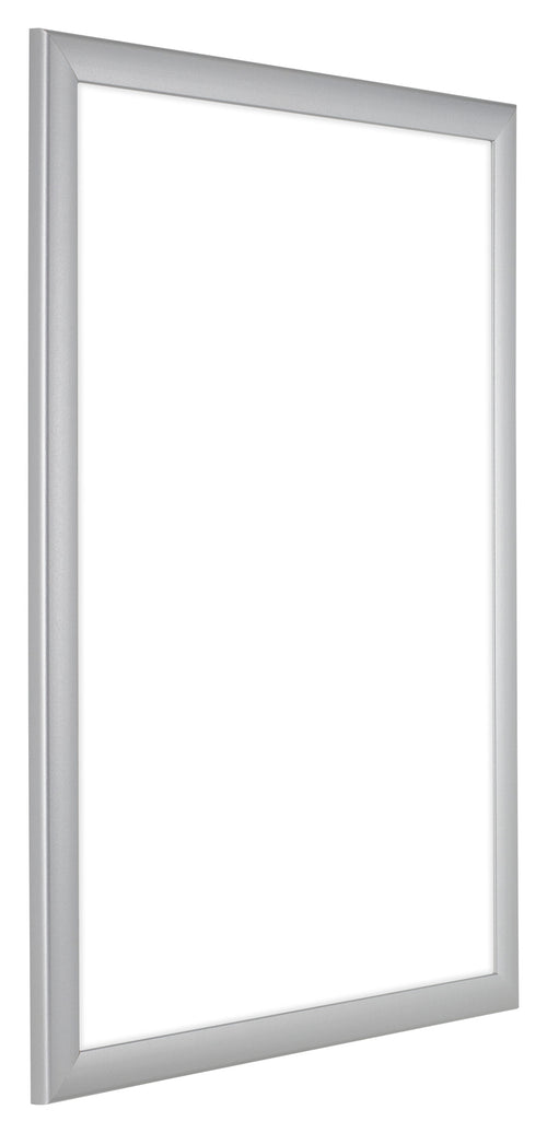 Como MDF Bilderrahmen 42x60cm Silber Matt Vorne Schrag | Yourdecoration.at