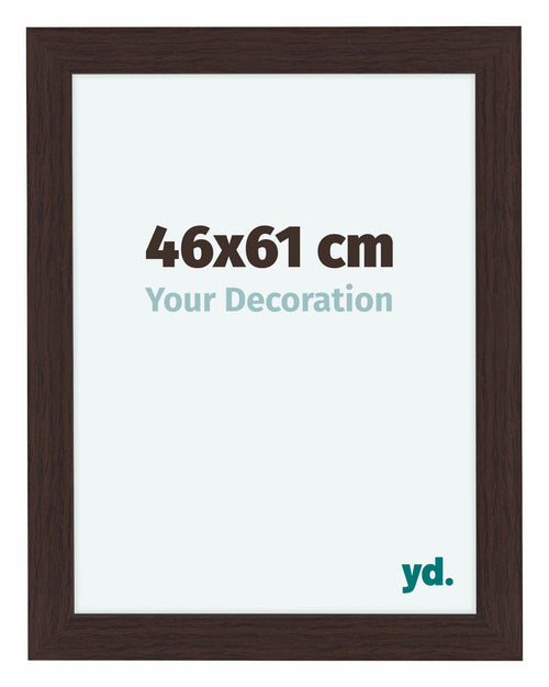 Como MDF Bilderrahmen 46x61cm Eiche Dunkel Vorne Vorne | Yourdecoration.at