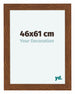 Como MDF Bilderrahmen 46x61cm Eiche Rustikal Vorne Vorne | Yourdecoration.at