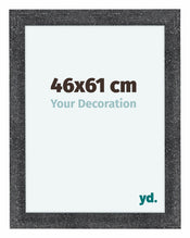 Como MDF Bilderrahmen 46x61cm Grau Gewischt Vorne Vorne | Yourdecoration.at