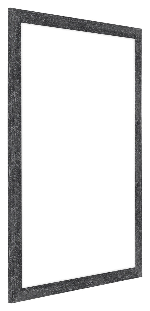 Como MDF Bilderrahmen 48x68cm Grau Gewischt Vorne Schrag | Yourdecoration.at