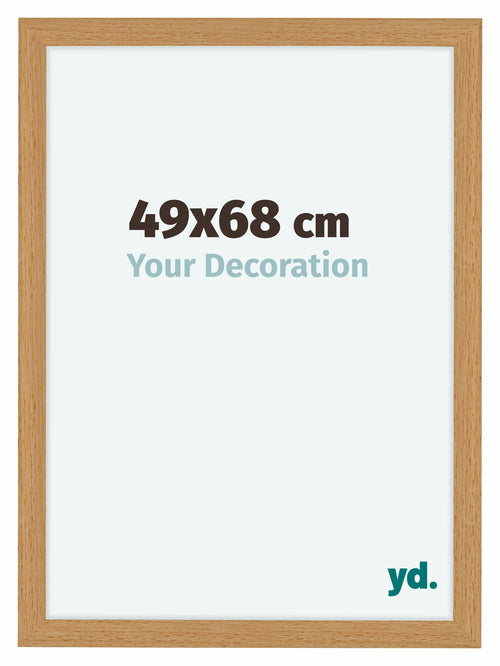 Como MDF Bilderrahmen 49x68cm Buche Vorne Messe | Yourdecoration.at