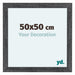 Como MDF Bilderrahmen 50x50cm Grau Gewischt Vorne Messe | Yourdecoration.at