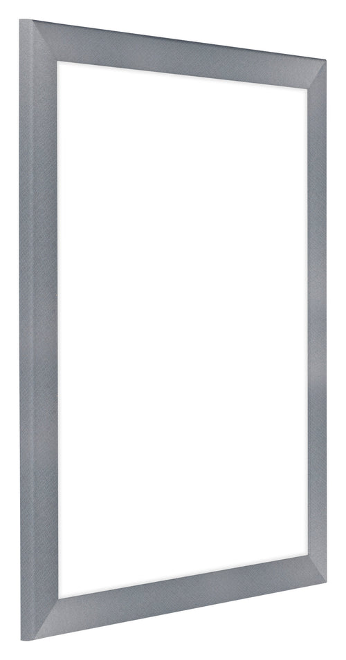 Como MDF Bilderrahmen 50x60cm Aluminium Geburstet Vorne Schrag | Yourdecoration.at