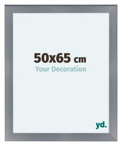 Como MDF Bilderrahmen 50x65cm Aluminium Geburstet Vorne Messe | Yourdecoration.at