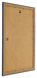 Como MDF Bilderrahmen 59 4x84cm A1 Dunkelblau Gewischt Ruckseite Schrag | Yourdecoration.at