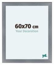 Como MDF Bilderrahmen 60x70cm Aluminium Geburstet Vorne Messe | Yourdecoration.at