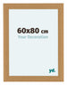 Como MDF Bilderrahmen 60x80cm Buche Vorne Messe | Yourdecoration.at