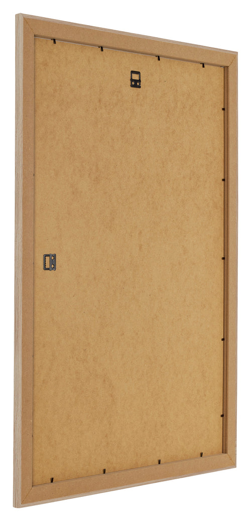 Como MDF Bilderrahmen 60x84cm Eiche Hell Ruckseite Schrag | Yourdecoration.at