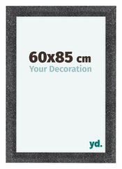 Como MDF Bilderrahmen 60x85cm Grau Gewischt Vorne Vorne | Yourdecoration.at