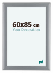 Como MDF Bilderrahmen 60x85cm Silber Matt Vorne Vorne | Yourdecoration.at
