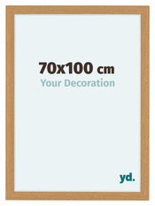 Como MDF Bilderrahmen 70x100cm Buche Vorne Messe | Yourdecoration.at