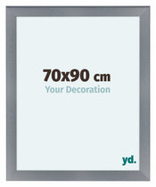 Como MDF Bilderrahmen 70x90cm Aluminium Geburstet Vorne Messe | Yourdecoration.at