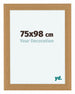 Como MDF Bilderrahmen 75x98cm Buche Vorne Messe | Yourdecoration.at