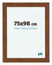 Como MDF Bilderrahmen 75x98cm Eiche Rustikal Vorne Messe | Yourdecoration.at