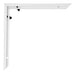 Evry Kunststoff Bilderrahmen 20x20cm Weiss Hochglanz Detail Ecke | Yourdecoration.at