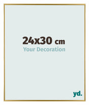 Evry Kunststoff Bilderrahmen 24x30cm Gold Vorne Messe | Yourdecoration.at
