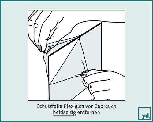 Bilderrahmen 48x68cm Gold Kunststoff Evry