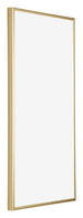 Kent Aluminium Bilderrahmen 45x80cm Gold Vorne Schrag | Yourdecoration.at