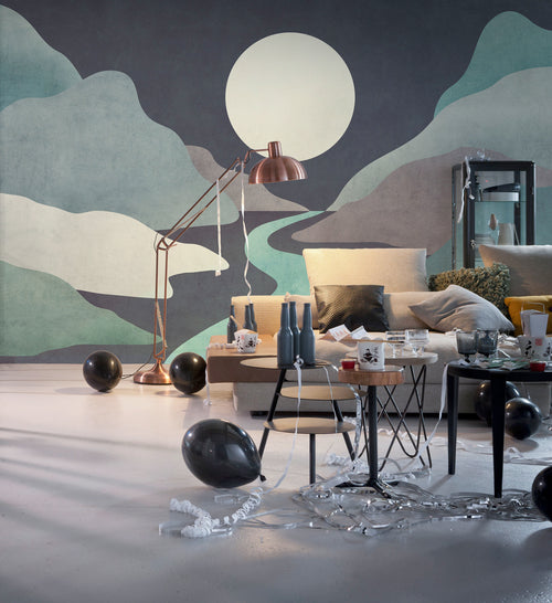 Komar Moonlight Monumental Vlies Fototapete 400x250cm 4 bahnen interieur | Yourdecoration.at