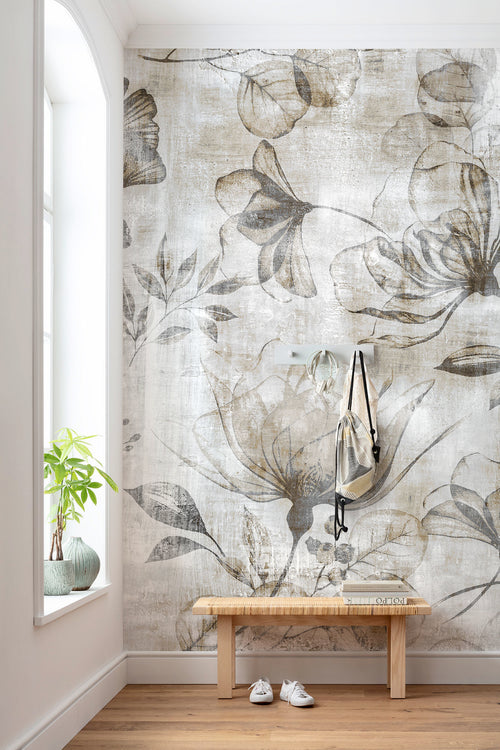 Komar Rustic Roses Vlies Fototapete 200x250cm 2 bahnen interieur | Yourdecoration.at