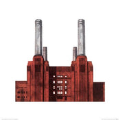Kunstdruck Barry Goodman Battersea Power Station 40x40cm Pyramid PPR45517 | Yourdecoration.at