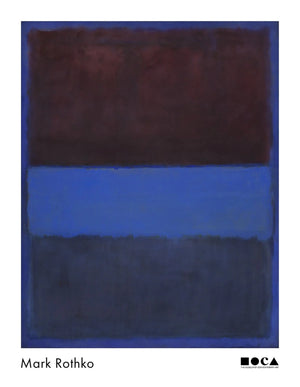 Kunstdruck Mark Rothko No 61 Rust and Blue 71x91 5cm MKR 859 PGM | Yourdecoration.at