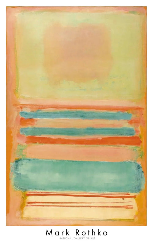 Kunstdruck Mark Rothko No 7 No 11 1949 63 5x101 5cm MKR 858 PGM | Yourdecoration.at