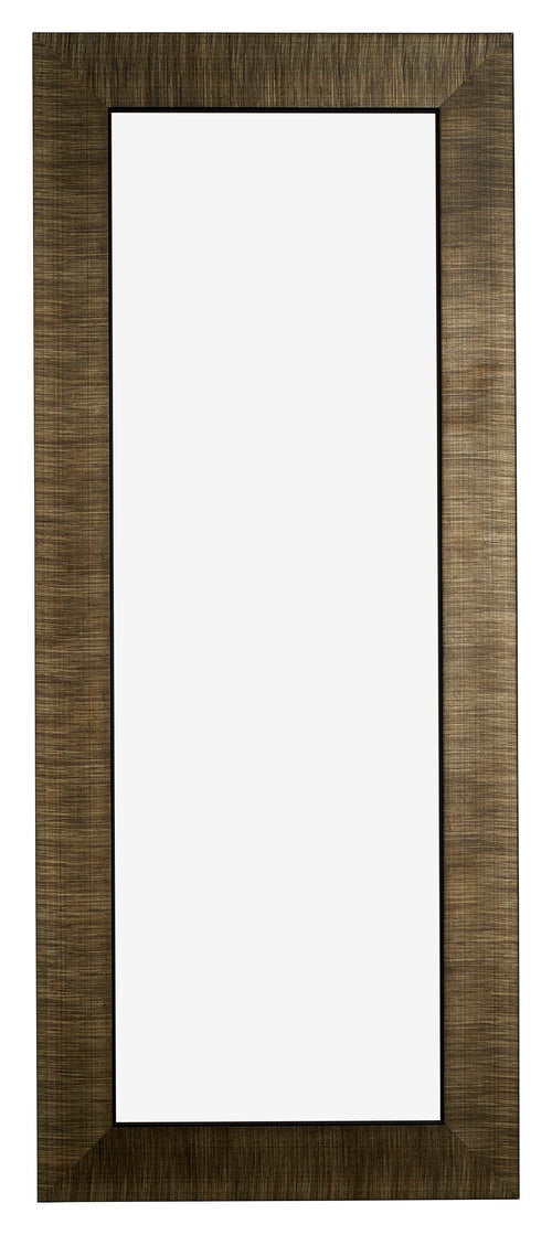 Leeds Holz Bilderrahmen 33x98cm Champagner Geburstet Vorne | Yourdecoration.at