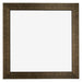 Leeds Holz Bilderrahmen 35x35cm Champagner Geburstet Vorne | Yourdecoration.at