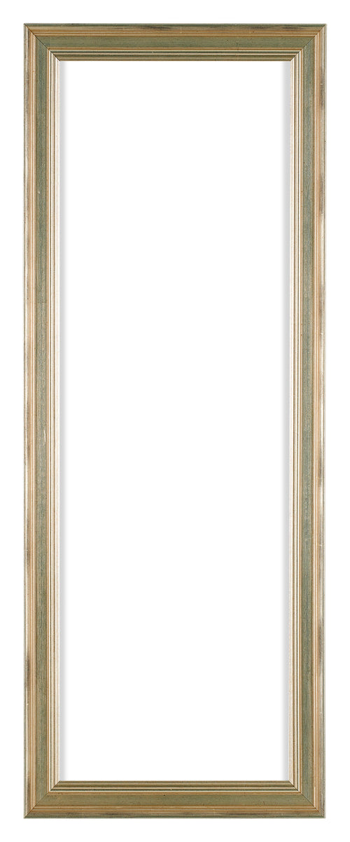 Lincoln Holz Bilderrahmen 20x60cm Silber Vorne | Yourdecoration.at