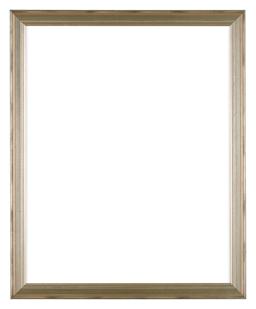 Lincoln Holz Bilderrahmen 24x30cm Silber Vorne | Yourdecoration.at