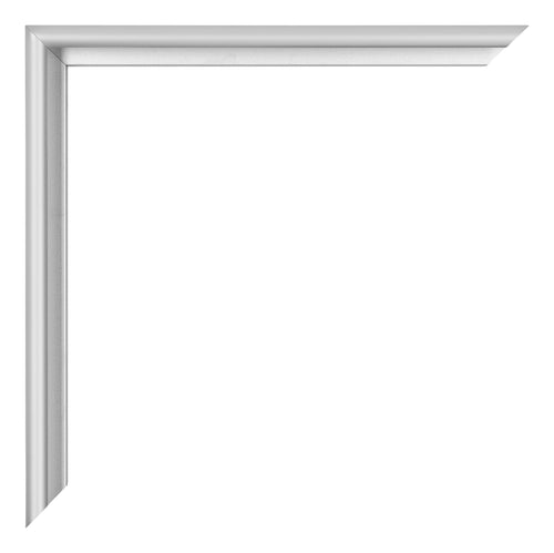 Miami Aluminium Bilderrahmen 18x24cm Silber Matt Detail Ecke | Yourdecoration.at