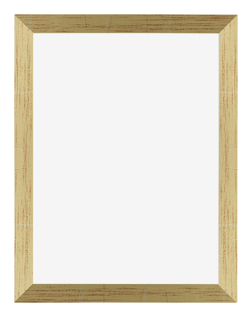 Mura MDF Bilderrahmen 18x24cm Gold Glanz Vorne | Yourdecoration.at