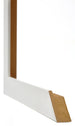 Mura MDF Bilderrahmen 18x24cm Weiss Matt Detail Querschnitt | Yourdecoration.at