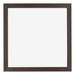 Mura MDF Bilderrahmen 20x20cm Eiche Dunkel Vorne | Yourdecoration.at