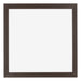 Mura MDF Bilderrahmen 20x20cm Eiche Dunkel Vorne | Yourdecoration.at