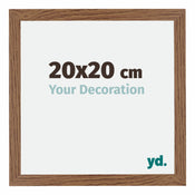 Mura MDF Bilderrahmen 20x20cm Eiken Rustiek Vorne Messe | Yourdecoration.at